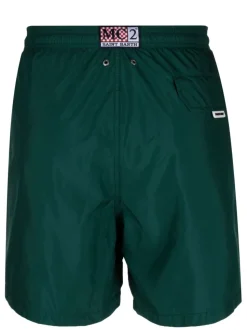 Mc2 Saint Barth Boxer Verde Uomo