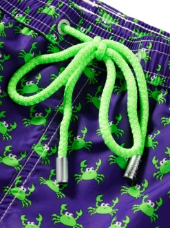 Mc2 Saint Barth Boxer Viola Uomo Lighting Micro Fantasy Granchi