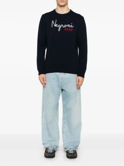 Mc2 Saint Barth Maglia Blu Uomo Negroni Please