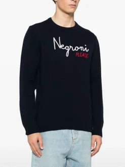 Mc2 Saint Barth Maglia Blu Uomo Negroni Please