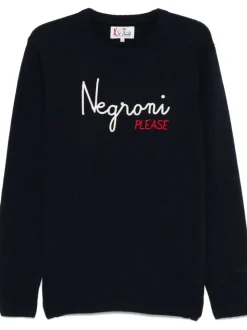 Mc2 Saint Barth Maglia Blu Uomo Negroni Please