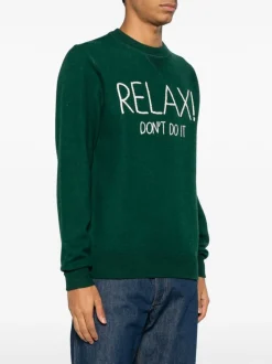 MC2 Saint Barth Maglia Cotone Blu