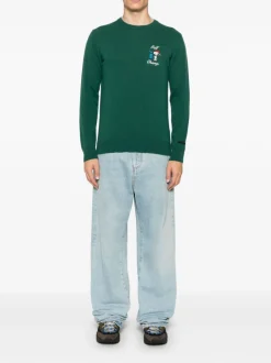 Mc2 Saint Barth Maglia Verde Uomo Golf Champ