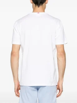 Mc2 Saint Barth T-shirt Bianco Uomo Stampa Tequila Limoni