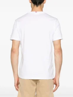 Mc2 Saint Barth T-shirt Bianco Uomo Motivo Formentera