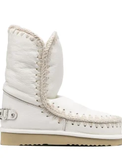 Mou Scarpa Bianco Donna Eskimo 24 Logo