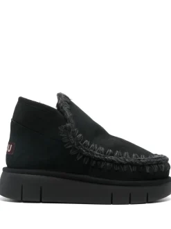 Mou Scarpa Nero Donna Eskimo Bounce