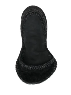 Mou Scarpa Nero Donna Eskimo 18 Glitter Logo