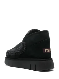 Mou Scarpa Nero Donna Eskimo Bounce