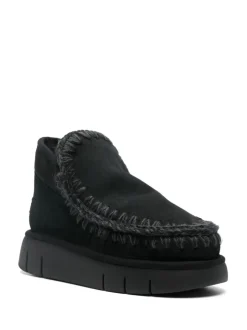 Mou Scarpa Nero Donna Eskimo Bounce