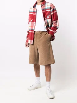 Msgm Uomo T-shirt Bianco Stampa Micro Logo