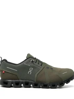 On Running Scarpe Verde Uomo Cloud 5 Waterproof
