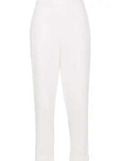 P.a.r.o.s.h. Pantalone Bianco Donna crop Pany