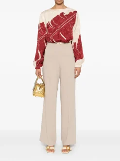 P.a.r.o.s.h. Pantalone Marrone Donna