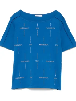 Patrizia Pepe Maglia Blu Donna