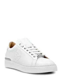 Philipp Plein Uomo Scarpa Bianco Lo-Top