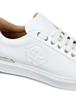 Philipp Plein Uomo Scarpa Bianco Lo-Top