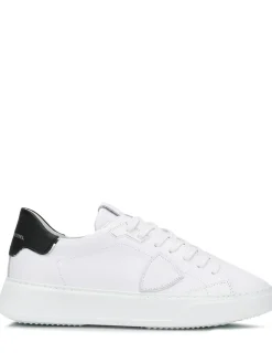 Philippe Model Scarpa Bianco-Nero Uomo Temple