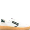 Puraai Polly Evergreen Uomo Scarpa Bianco-Verde
