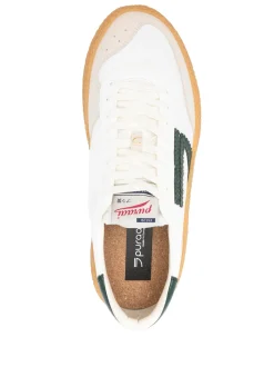 Puraai Polly Evergreen Uomo Scarpa Bianco-Verde