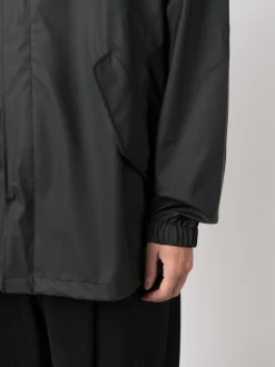 Rains Giacca Nero Uomo Cappuccio