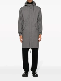 Rains Giubbotto Grigio Uomo Fishtail