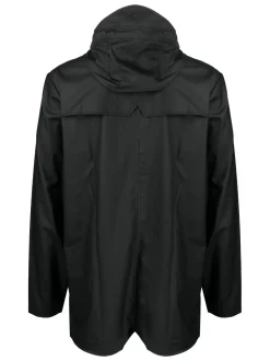 Rains Giubbotto Impermeabile Poliestere/Poliuretano Nero