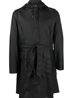 Rains Giubbotto Nero Donna