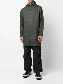 Rains Giubbotto Verde Uomo