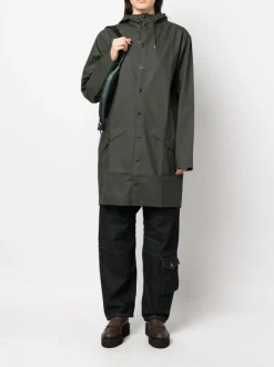 Rains Giubbotto Verde Uomo