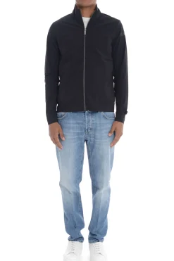 Rrd Felpa Nero Uomo collo alto