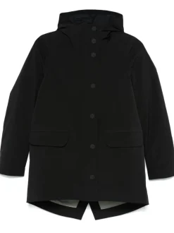 Rrd Giubbotto Nero Donna Color Detachable Parka