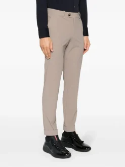 Rrd Pantalone Grigio Talpa Uomo Risvolto