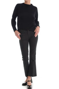 Seafarer Pantalone Nero Donna vita alta