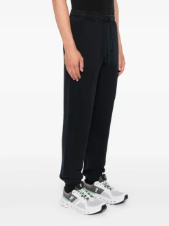 Stone Island Felpa Pantalone Blu Uomo Etichetta Compass