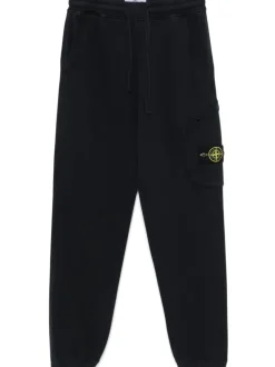 Stone Island Felpa Pantalone Blu Uomo Etichetta Compass