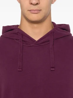 Stone Island Felpa Viola Uomo Cappuccio
