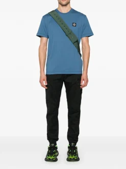 Stone Island Jeans Nero Uomo Cargo