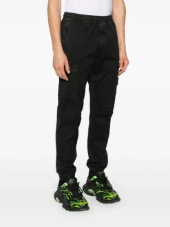 Stone Island Jeans Nero Uomo Cargo
