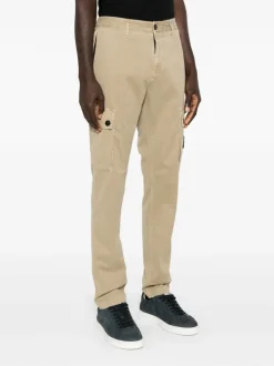 Stone Island Pantalone Marrone Uomo Cargo