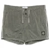 Stone Island Uomo Boxer Verde Corto