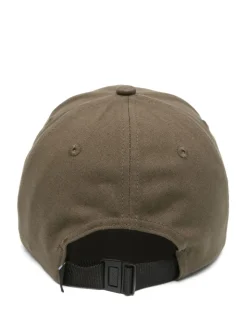 Stone Island Uomo Cappellino Verde Ricamo Logo