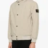 Stone Island Uomo Giubbotto Marrone Cappuccio