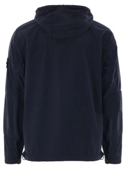 Stone Island Uomo Giubbotto Blu Parka
