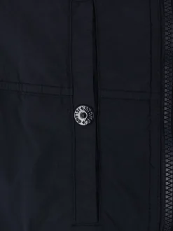 Stone Island Uomo Giubbotto Blu Parka