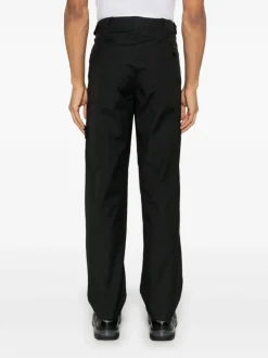 Stone Island Uomo Pantalone Nero Gamba Dritta