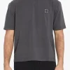Stone Island Uomo T-shirt Grigio Girocollo