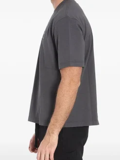 Stone Island Uomo T-shirt Grigio Girocollo