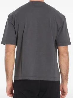 Stone Island Uomo T-shirt Grigio Girocollo