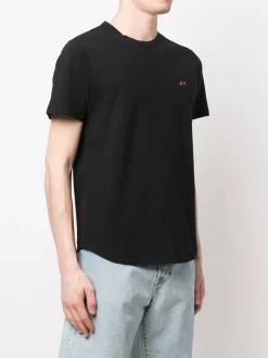 Sun 68 T-shirt Nero Uomo
